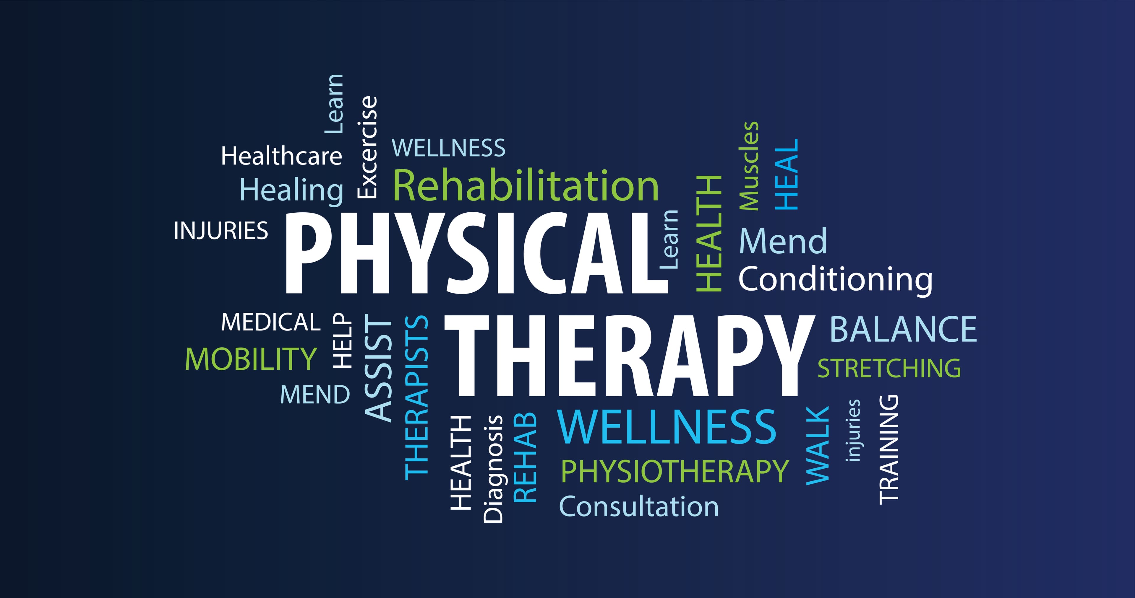 Physical therapist working with a patient